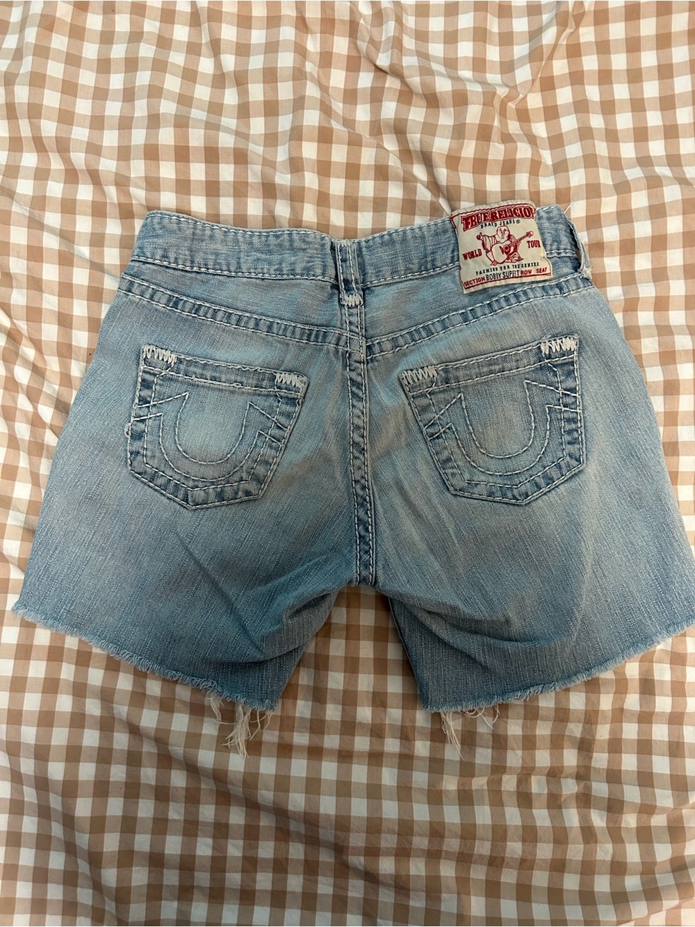 Vintage True Religion Cutoff Denim Shorts